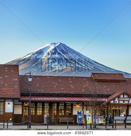 Kawaguchiko Station in Japan