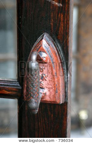 Ferro de identificador de porta