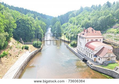 View Of Dam Les Kralovstvi