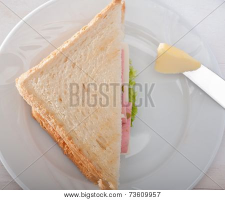 Sandwich And Butter