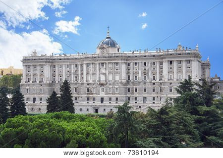 Madrid royal palace