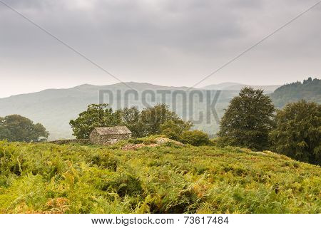 Stone Barn In Duddon Valley