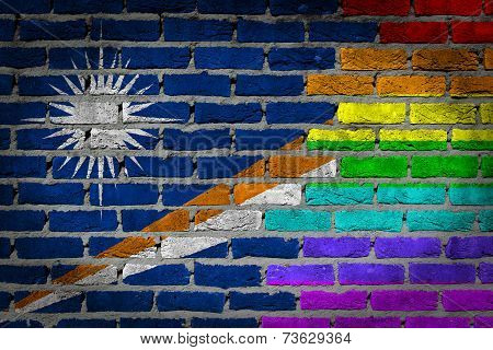 Dark Brick Wall - Lgbt Rights - The Marschall Islands