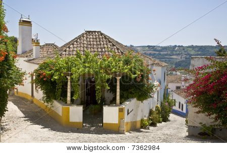 Casa típica de Obidos.