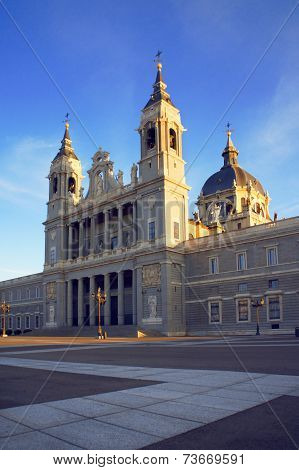 Cathedral of Saint Mary the Royal of La Almudena, Madrid, Spain