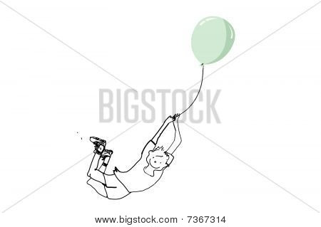 Globo de explotación del niño