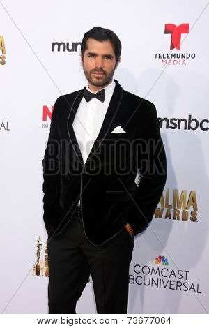 LOS ANGELES - OCT 10:  Eduardo Verastegui at the 2014 NCLR ALMA Awards Arrivals at Civic Auditorium on October 10, 2014 in Pasadena, CA