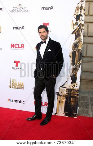 LOS ANGELES - OCT 10:  Eduardo Verastegui at the 2014 NCLR ALMA Awards Arrivals at Civic Auditorium on October 10, 2014 in Pasadena, CA