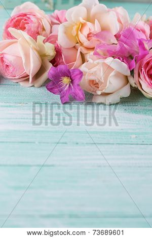 Background With Flowers