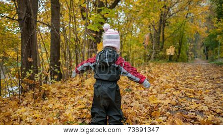 Child autumn