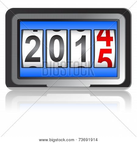 New Year counter
