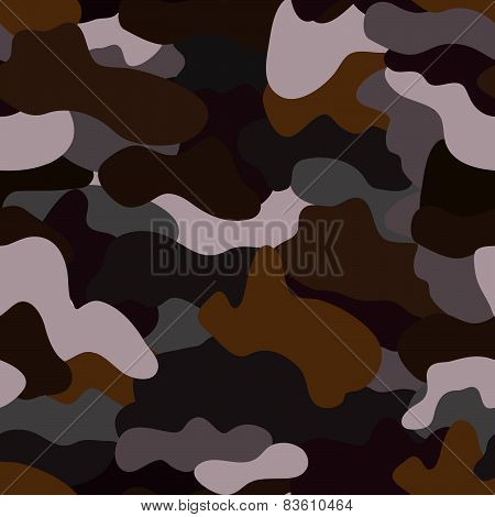 Seamless military camouflage texture.