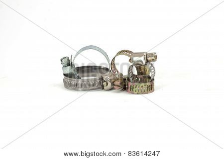 metal clamps