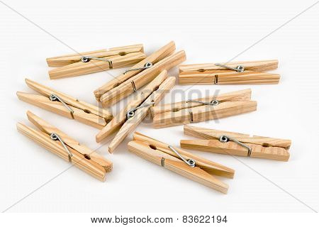 Clothespins Wooden