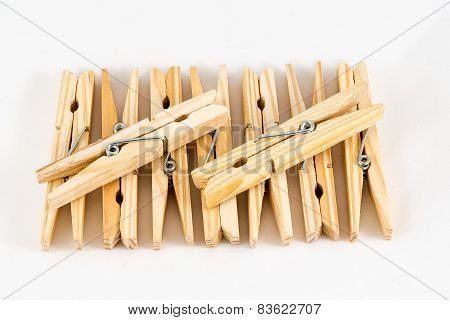 Clothespins Wooden