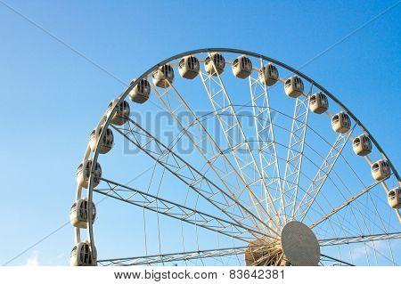 ferris wheel against