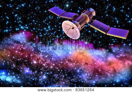3D model of an artificial satellite of the Earth