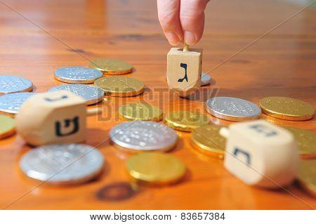 Dreidels And Gelt