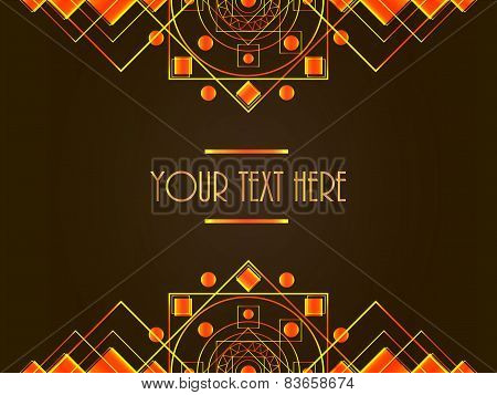 Cosmic Mandala Background