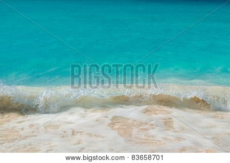 Turquoise caribbean sea