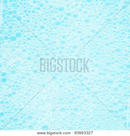 Foam bubbly soap water