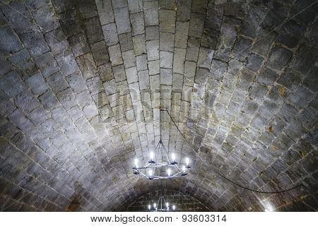 cupule, old Spanish fortress castle made of stone