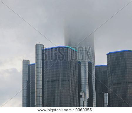 Detroit Rencen In Cloud