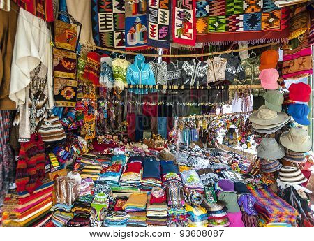Traditional Market in Peru