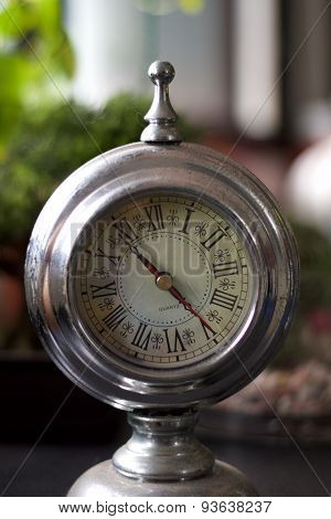 An old rusty clock