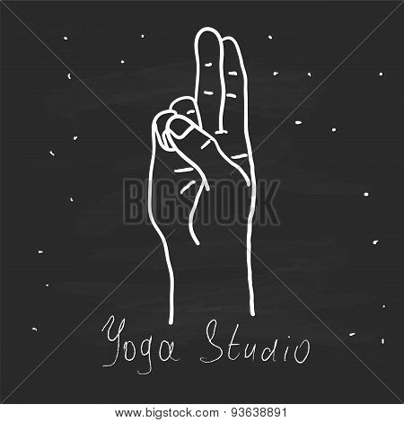Element yoga mudra hands