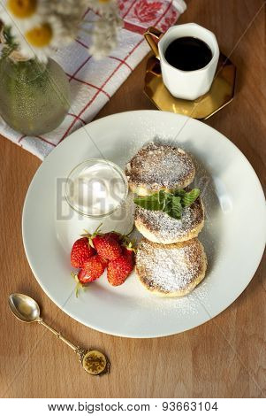 Cheese pancakes