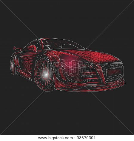 Chalk car design