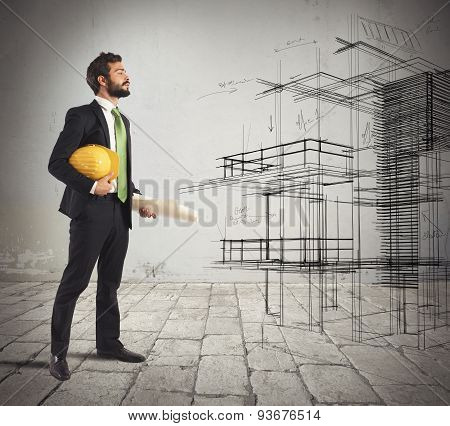 Architect imagines a project