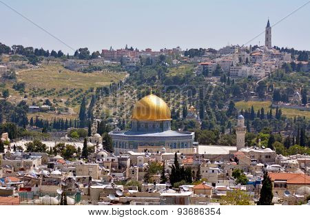 Temple Mount In Jerusalem - Israel