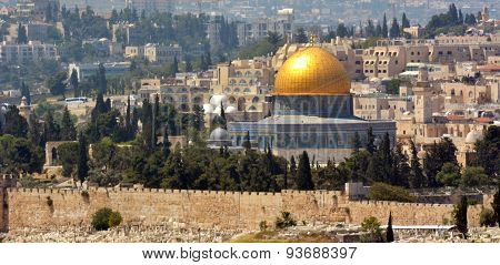 Temple Mount In Jerusalem - Israel