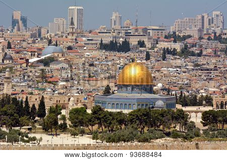 Temple Mount In Jerusalem - Israel