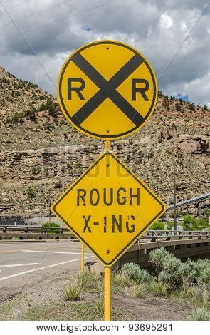 Railroad Crossing Sign