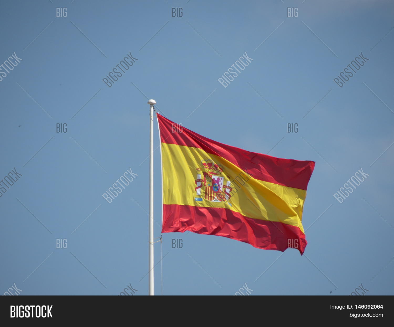 Spanish Flag Floating Image & Photo (Free Trial) Bigstock