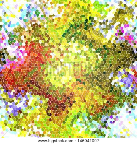 Abstract background of the abstract gradient with visual cubism,light effect,distortion,stained glass and wave effect,good for your design