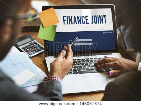 Finance Joint Planning Balance Banking Budget Concept