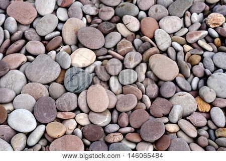abstract seaside beach scene Budleigh Salterton Devon England