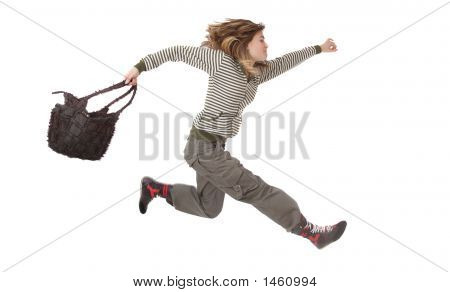 Jumping Girl