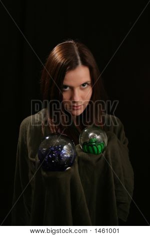 mysteriöse Frau
