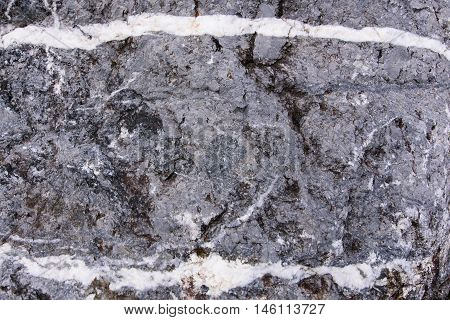 Background texture surface of the stone marble-gray with a white stroke.
