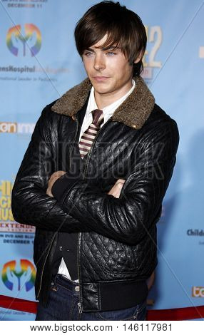 Zac Efron at the DVD Release premiere of 