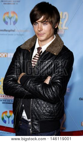 Zac Efron at the DVD Release premiere of 