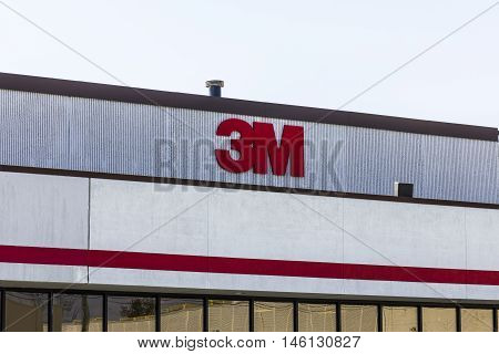 Indianapolis - Circa September 2016: 3M Plant. 3M Indianapolis is a Personal Safety Division facility that manufactures varieties of hearing protection I