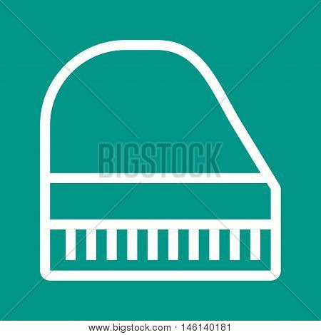 Piano, keys, music icon vector image.Can also be used for wild west. Suitable for mobile apps, web apps and print media.