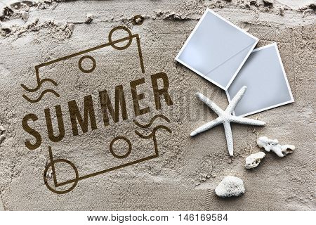 Summer Vacation Fun Concept