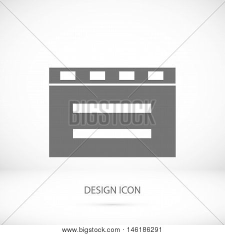 Cinema Clapper Icon